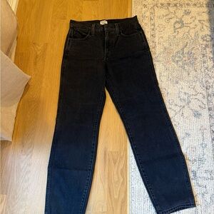 Sunday Best Black Straight Leg Jeans